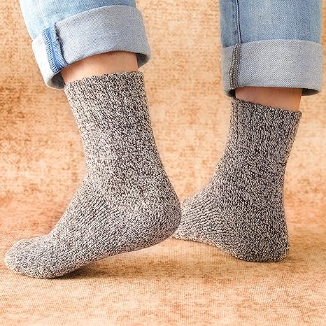 Wool Socks - Winter Warm Wool Socks for Women Men
